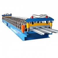 new product steel structure floor deck making machine