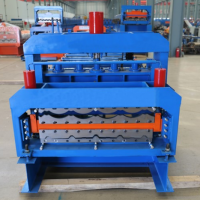 Double Layer Roof Automatic Tile Roll Making Forming Machine