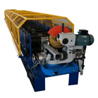 Color Steel Galvanized Downwater Rain Gutter Square Pipe Roll Forming Machine