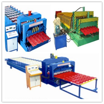 roof tile making high quality glazed steel tile machine machine for roof forming