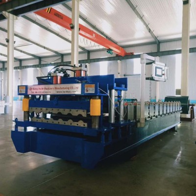 Good quality resin glazed tile roll forming machine roof tile