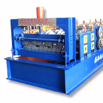 hydraulic deck floor roll forming machine