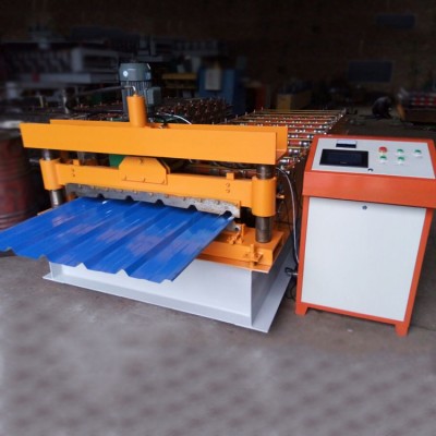 ibr trapezoidal metal sheet roof tile roll forming machine